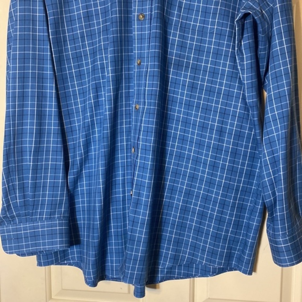L.L.Bean L-tall wrinkle free traditional fit long sleeve bottom down shirt - Picture 3 of 8